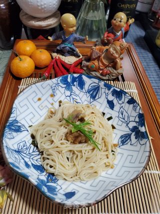 猪油渣拌面的做法步骤：6