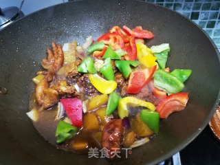 大盘鸡的做法步骤：17