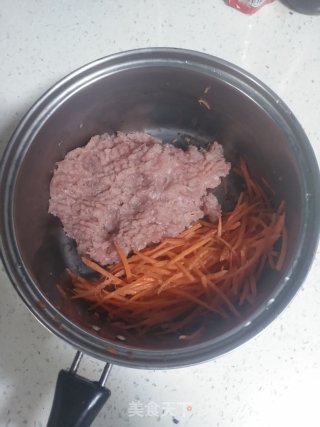 豆皮蒸肉末的做法步骤：2