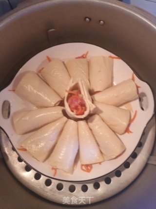 豆皮蒸肉末的做法步骤：7