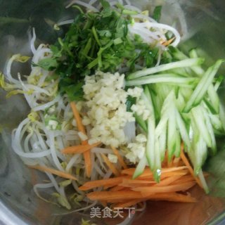 凉拌豆芽菜的做法步骤：3