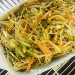 凉拌豆芽菜的做法步骤：5