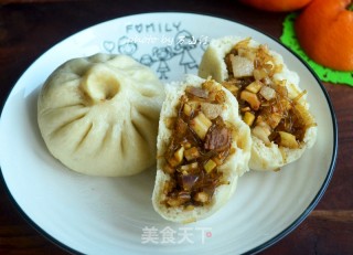 笋丁酱肉包的做法步骤：19