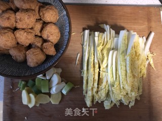 砂锅豆腐丸子的做法步骤：6