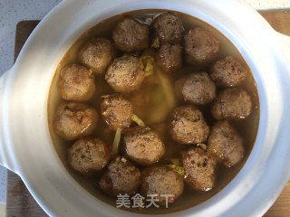 砂锅豆腐丸子的做法步骤：13