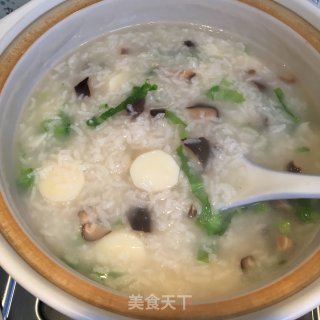 山药香菇砂锅粥的做法步骤：10