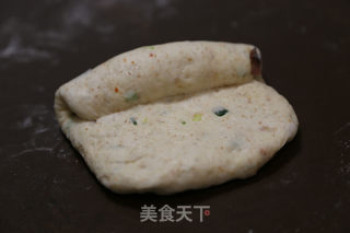 麻辣香肠吐司的做法步骤：17