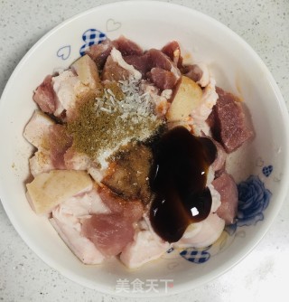 家常粉蒸肉的做法步骤：2