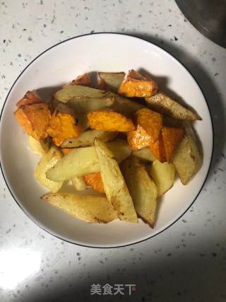牛排饭的做法步骤：3