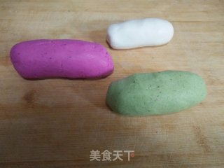 彩色桂花小汤圆的做法步骤：3