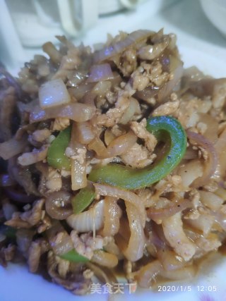 洋葱炒肉丝的做法步骤：8
