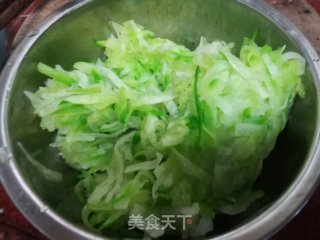 青萝卜猪肉馅饼的做法步骤：3