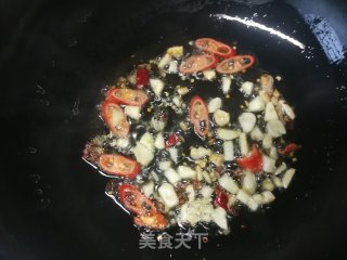 虾皮蒜蓉浇百叶菜的做法步骤：7