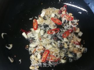 虾皮蒜蓉浇百叶菜的做法步骤：9