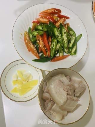 小炒肉的做法步骤：1