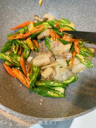 小炒肉的做法步骤：6