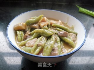 “ 花样面食 ”平菇绿色剪刀面的做法步骤：6