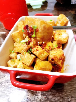 麻辣油豆腐的做法步骤：6