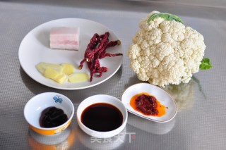 香辣菜花的做法步骤：1