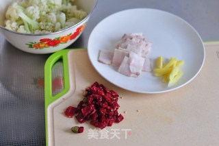 香辣菜花的做法步骤：3