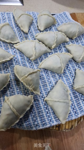 炸菜饺的做法步骤：11