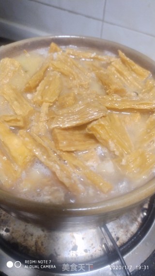 腐竹鸡煲的做法步骤：7