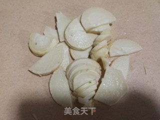 冬笋木耳炒肉片的做法步骤：1