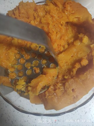 南瓜椰球的做法步骤：2