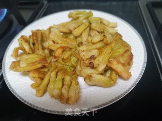 甜酸菊花茄子的做法步骤：6