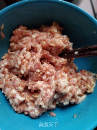 韭菜肉馅煎饺的做法步骤：2