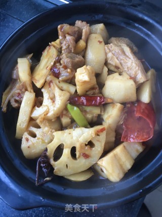 莲藕焖羊肉的做法步骤：28