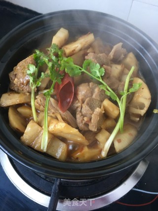 莲藕焖羊肉的做法步骤：32