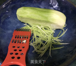 萝卜丝杂粮饼的做法步骤：1