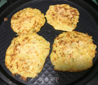 萝卜丝杂粮饼的做法步骤：11