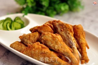 干炸黄花鱼的做法步骤：5
