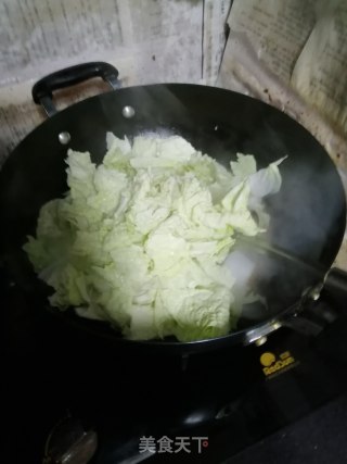 香菇烧白菜的做法步骤：3