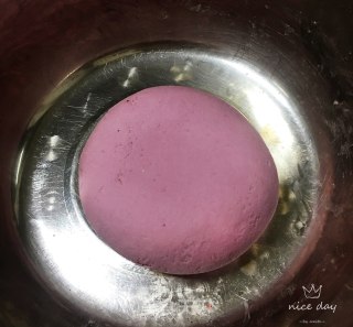 紫薯手擀面的做法步骤：3