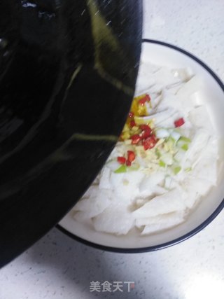 凉拌荞麦片的做法步骤：5