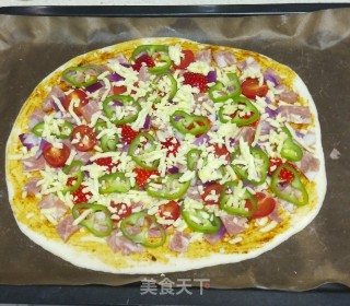 美味披萨的做法步骤：17