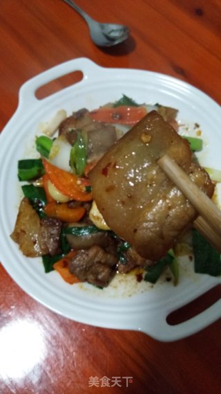 回锅肉的做法步骤：12