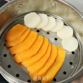 【红薯山药泥】6、7、8月龄婴儿宝宝辅食的做法步骤：5