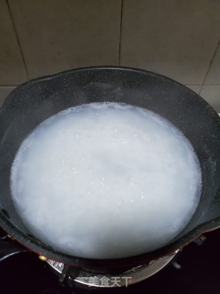 香菇鸡粒粥的做法步骤：6