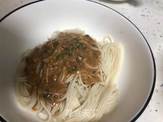 花生酱拌面的做法步骤：4