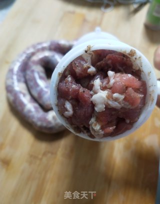 自制腊肠????的做法步骤：7