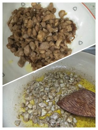 里脊炒三丁的做法步骤：6