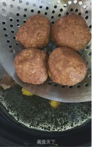 年夜饭----四喜丸子的做法步骤：13
