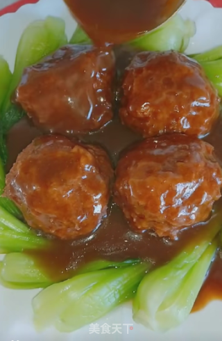 年夜饭----四喜丸子的做法步骤：18