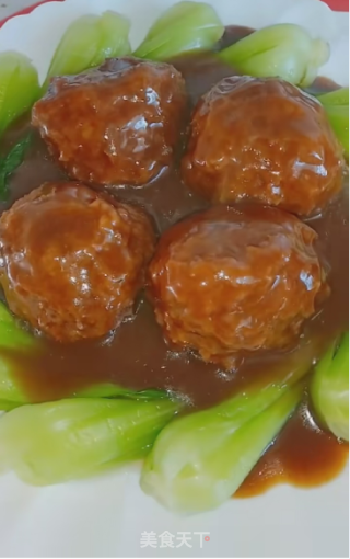 年夜饭----四喜丸子的做法步骤：19