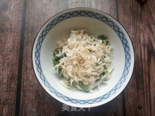 虾皮酸汤面的做法步骤：4