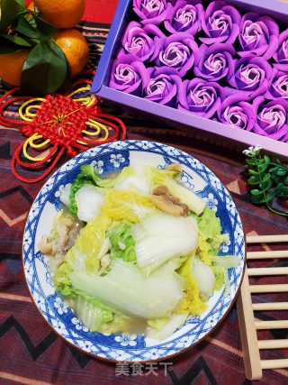 蚝油炒白菜的做法步骤：8
